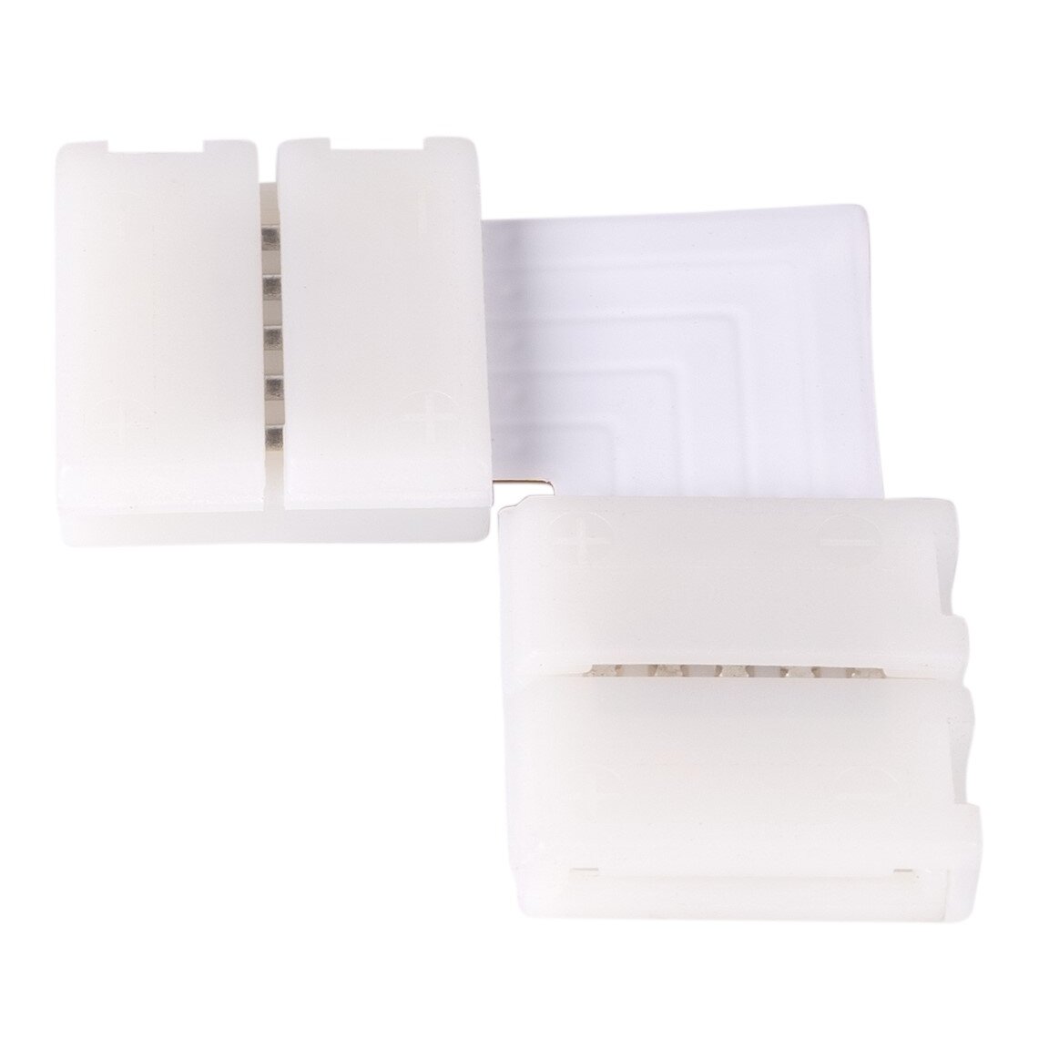 Angle Connector for LED Strip White 2