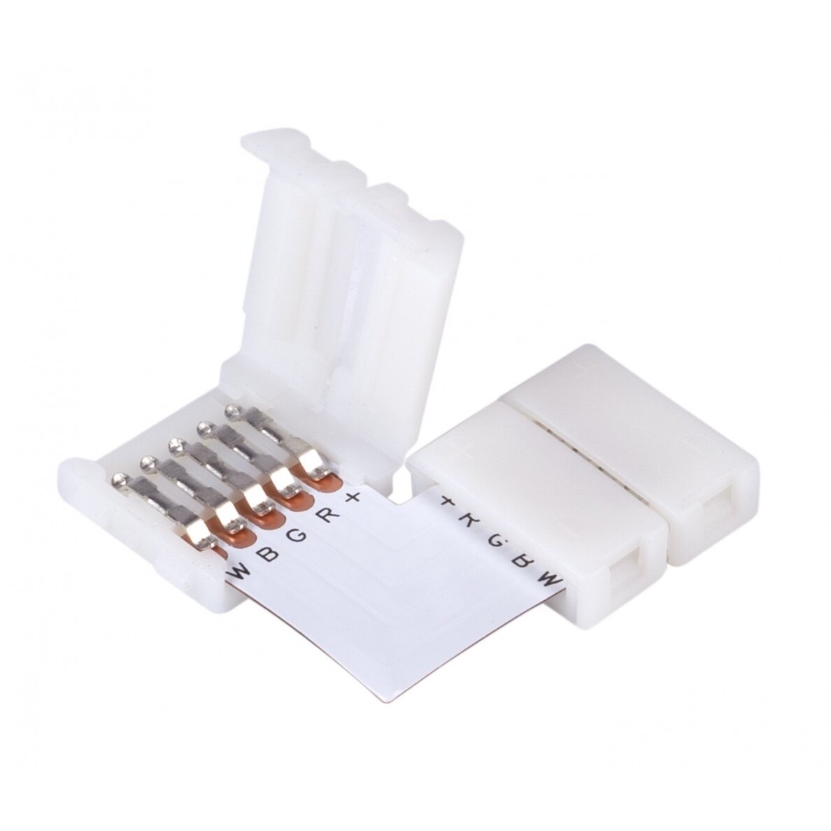 Angle Connector for LED Strip White