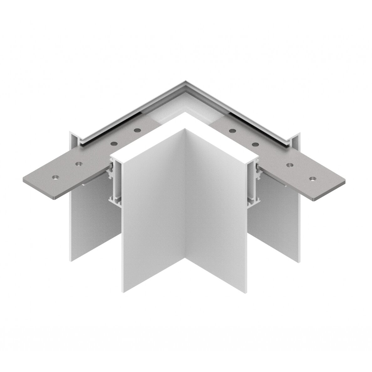 LED Magnetic Track System S35, Angle Connector