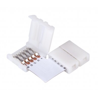 Angle Connector for LED Strip White