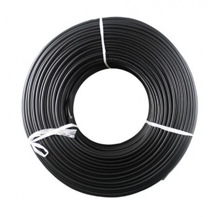 Kabelis saulės panelėms, juodas, 1x6mm2