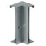 Corner for Profiles SKU 15115-15117, Grey Corner for Profiles SKU 15115-15117, Grey