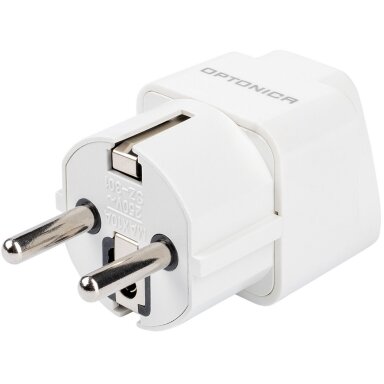 Kelioninis AC kištuko adapteris, UK į EU
