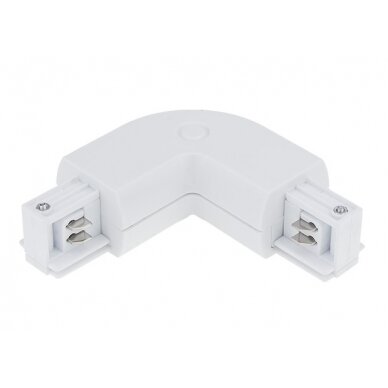 L-Connector For LED Track System, White
