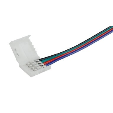 Lankstus sujungimas LED RGB juostai