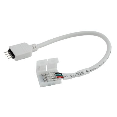 Lankstus sujungimas su adatėlėmis LED RGB juostai