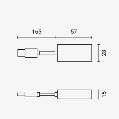 LAN to USB-A Adapter 2