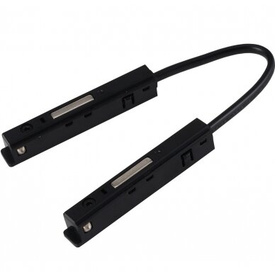 Adjustable Connector, 11.7cm cable, Black