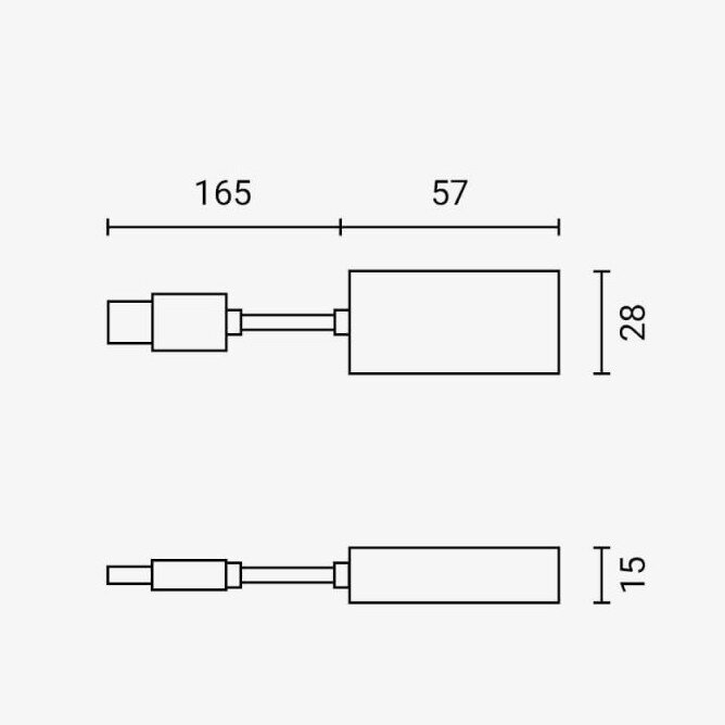 LAN to USB-C adapteris 2