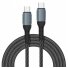 Тype-C to Type-C Cable 6A, 1m Тype-C to Type-C Cable 6A, 1m