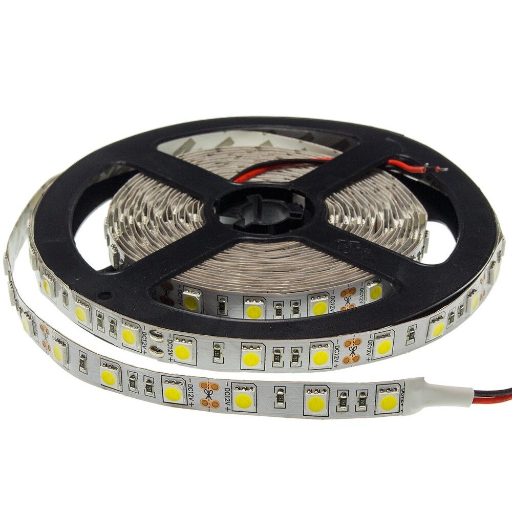 LED juosta, 12W/m, 1000Lm/m, 12V, Pro, neutrali balta šviesa LED juosta, 12W/m, 1000Lm/m, 12V, Pro, neutrali balta šviesa