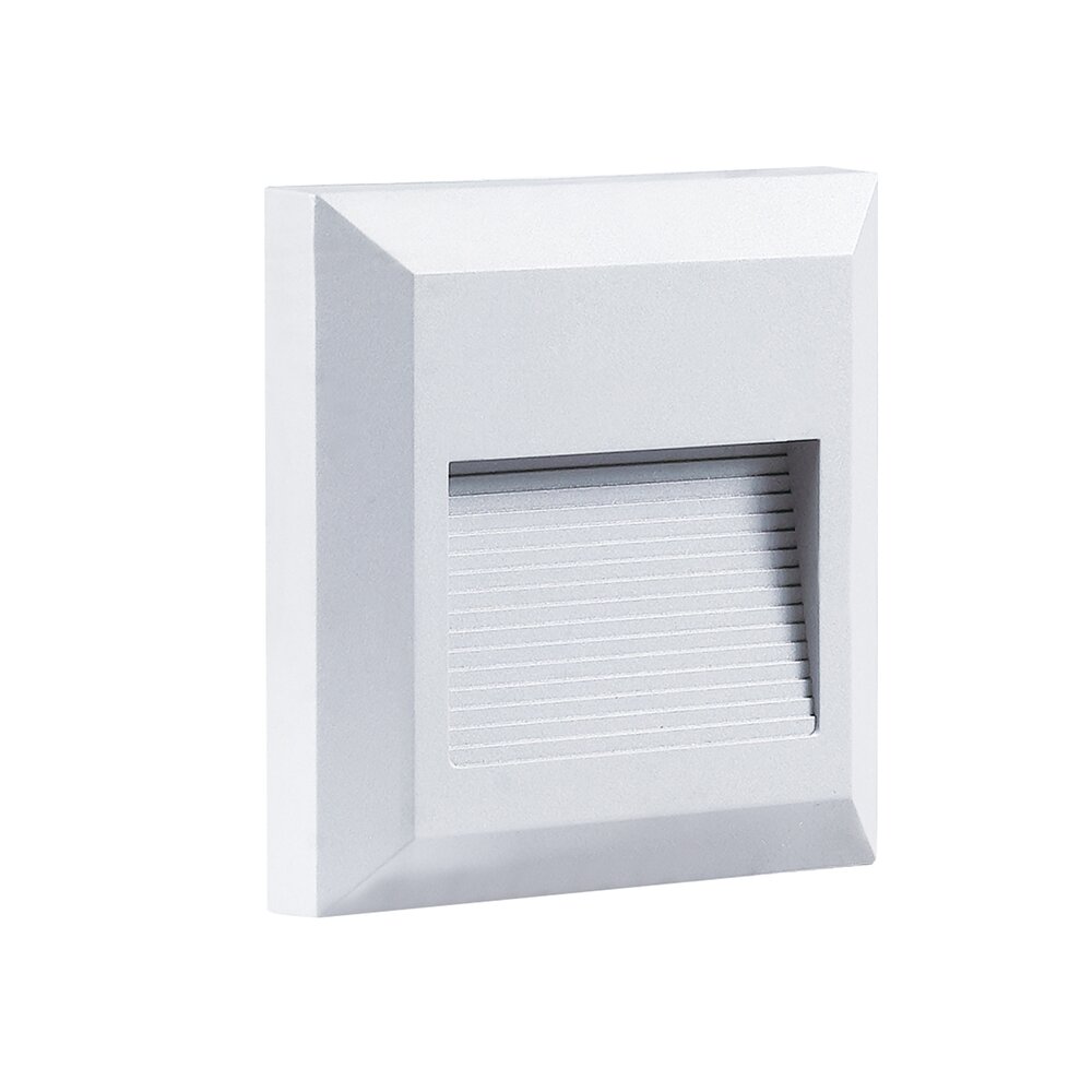 LED Step Light, Square, White, 2W, Neutral Light