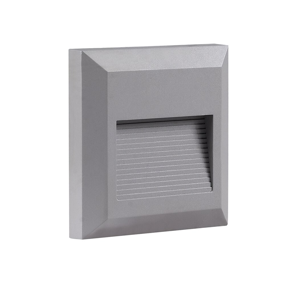 LED Step Light, Square, Grey, 2W, Neutral Light