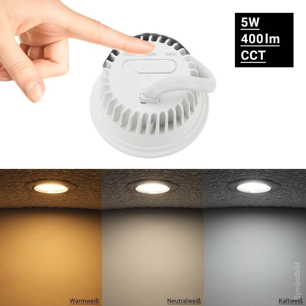 LED Bulb 5W, 110°, CCT 5