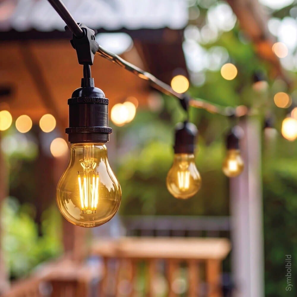 LED Bulb E27 A60 8W, Dimmable, Golden, Warm Light 3