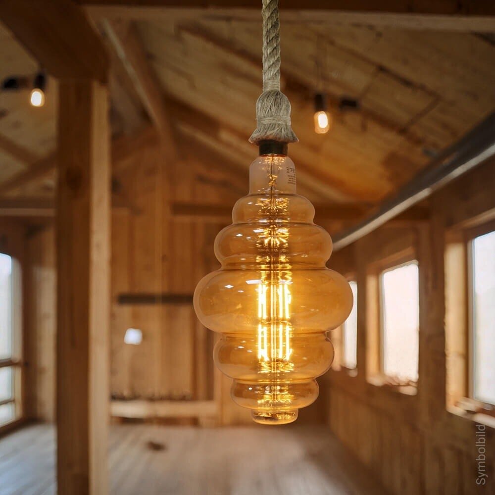 LED Bulb E27 BD200 8W, Warm Light 3