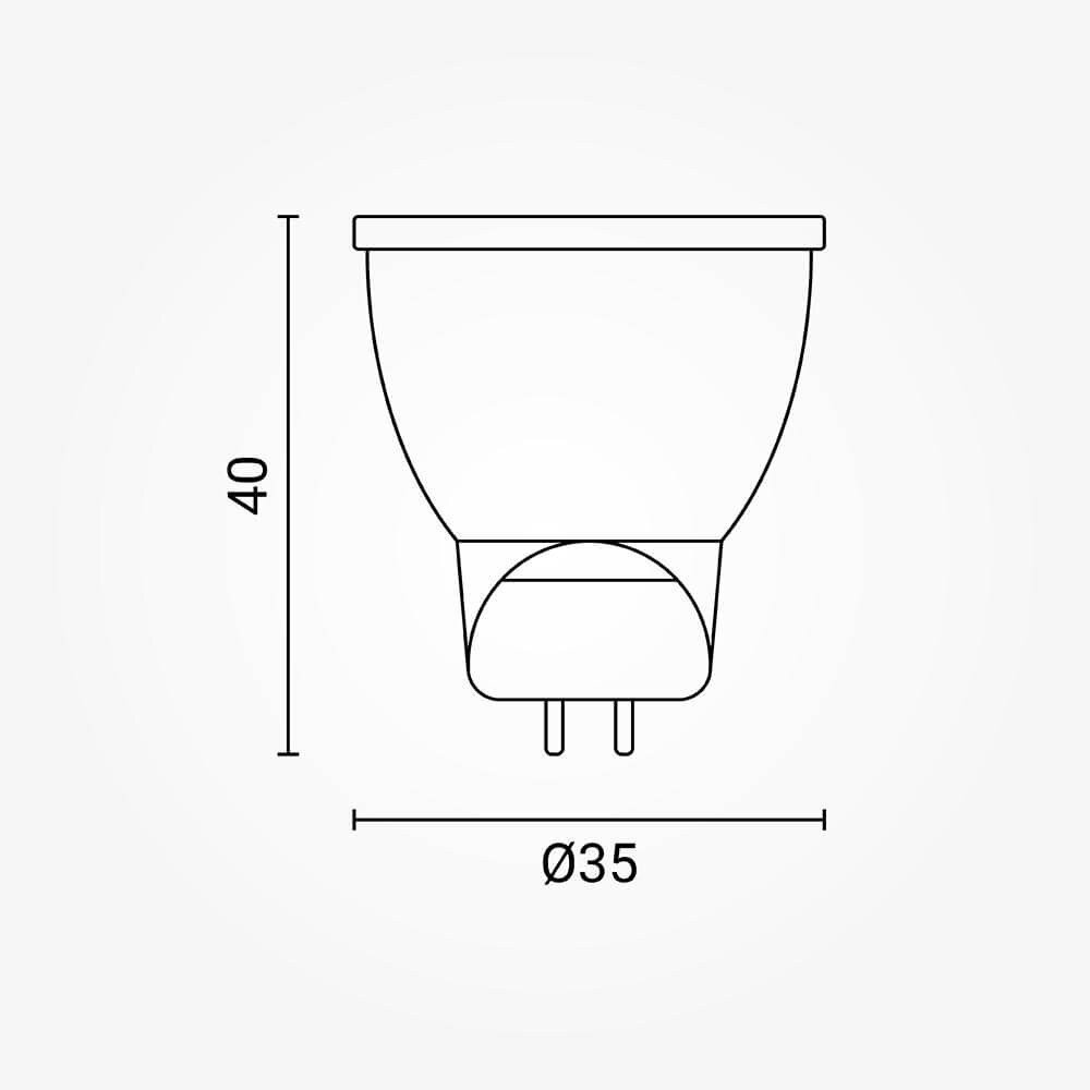 LED Spot G4-MR11 3W, Neutral Light 3