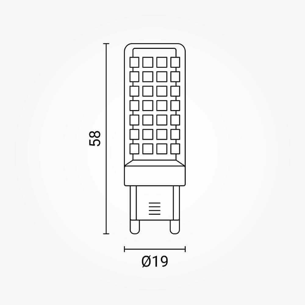 LED Bulb G9 6W, Neutral Light 2