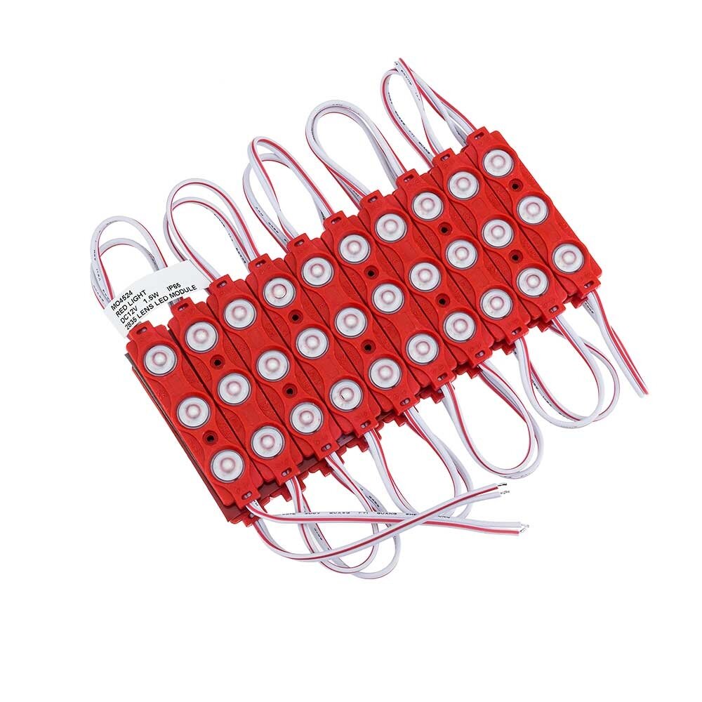 LED Module 1.5W, 120Lm, 12V, Red 1