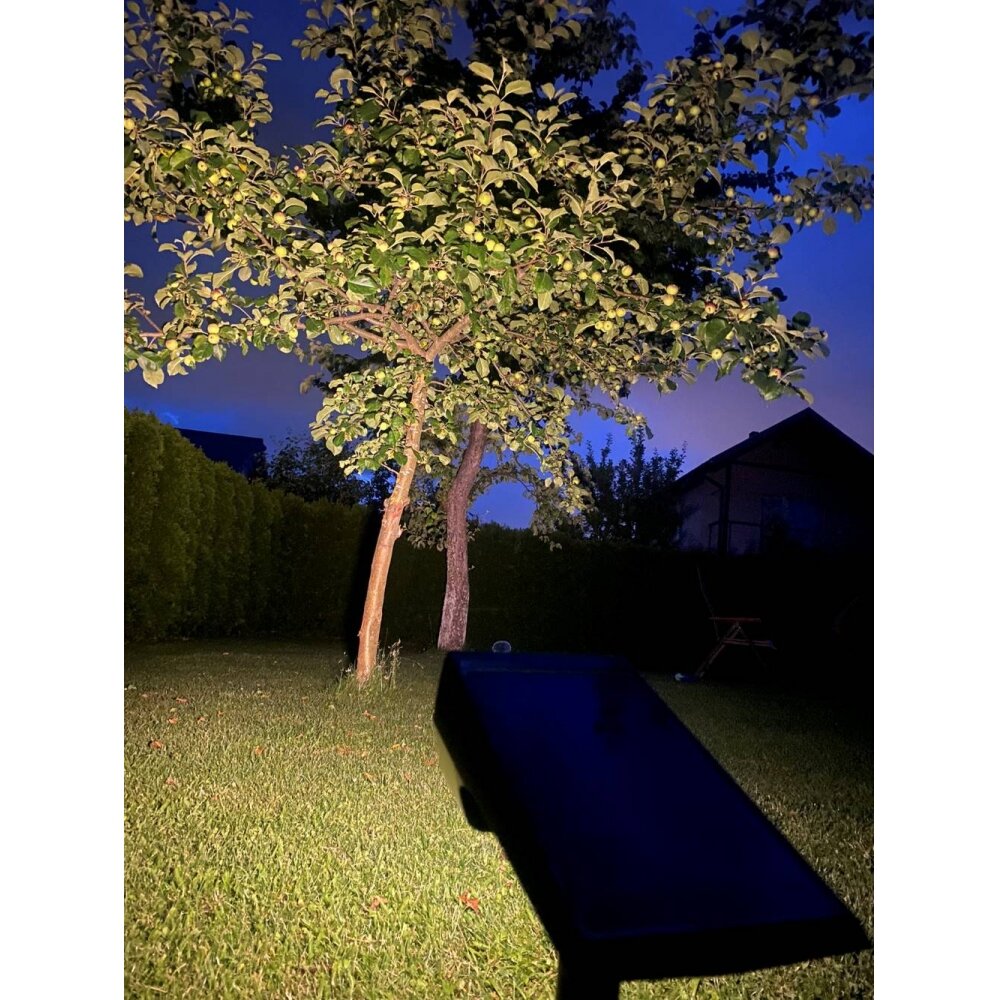 LED saulės šviestuvas 2W, įsmeigiamas, šilta balta šviesa 1