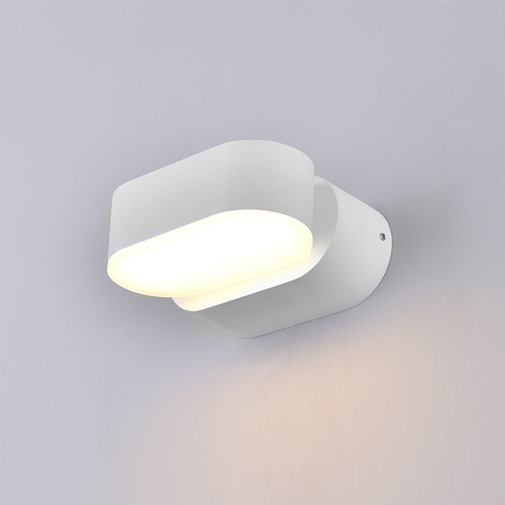 LED Wall Light, White, Rotatable, 6W, Neutral Light
