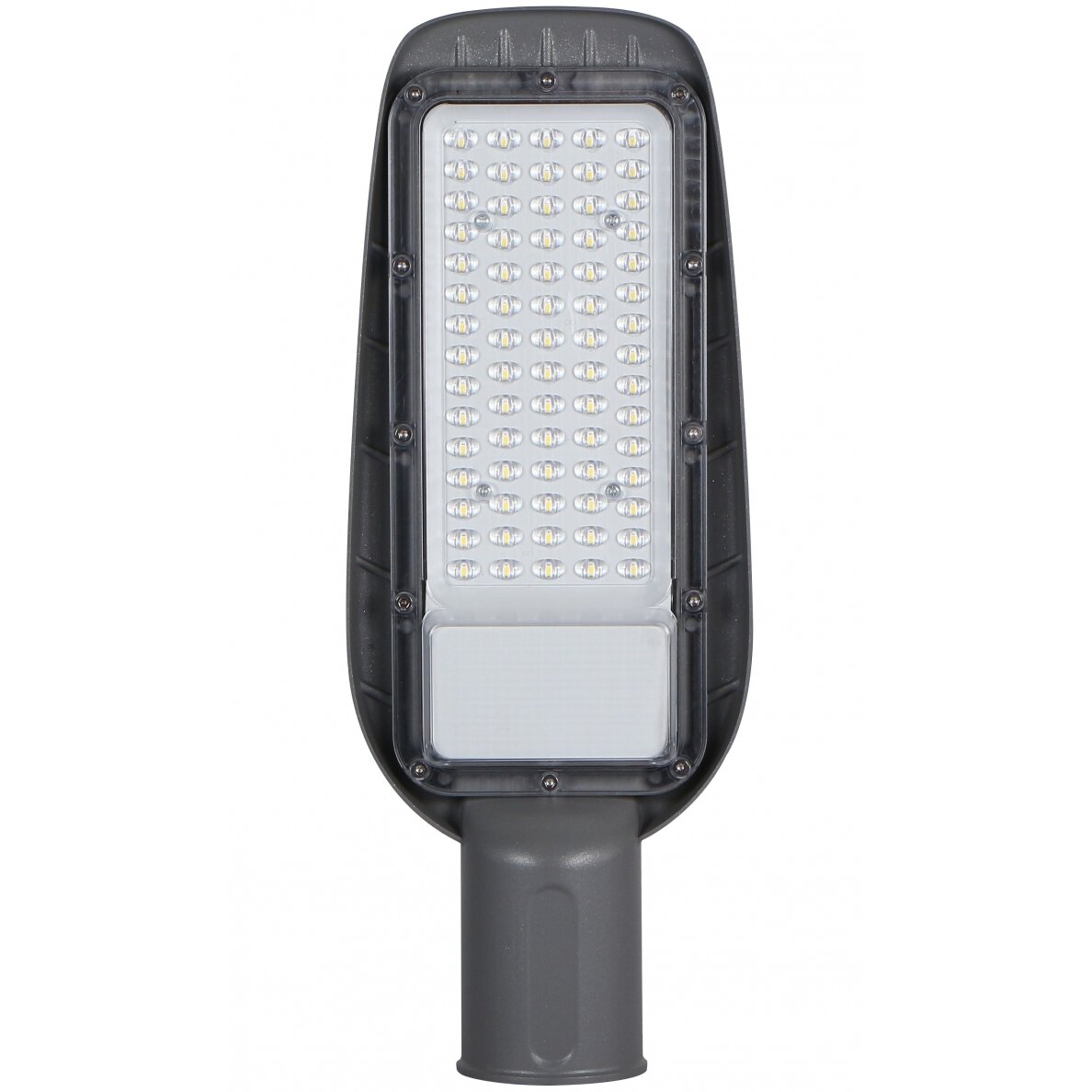 LED gatvės šviestuvas, stiklinis, 50W, šalta balta šviesa