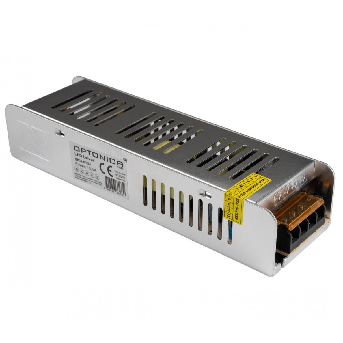LED Strip Slim Power Supply, 12V, 150W