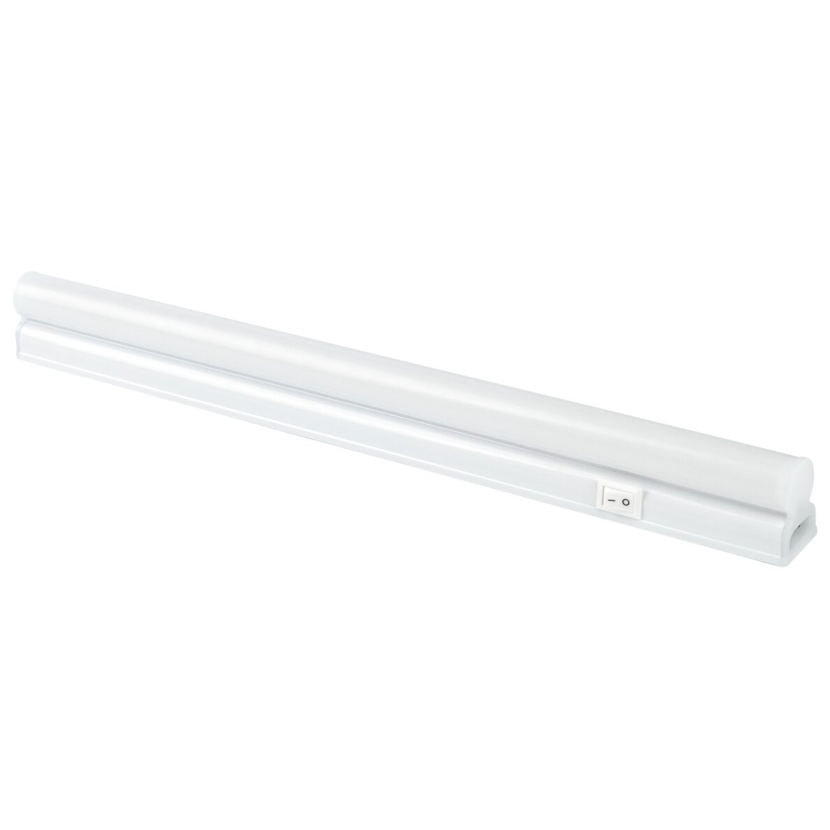 LED lempa T5 8W, sujungiama, su jungikliu, šilta balta šviesa