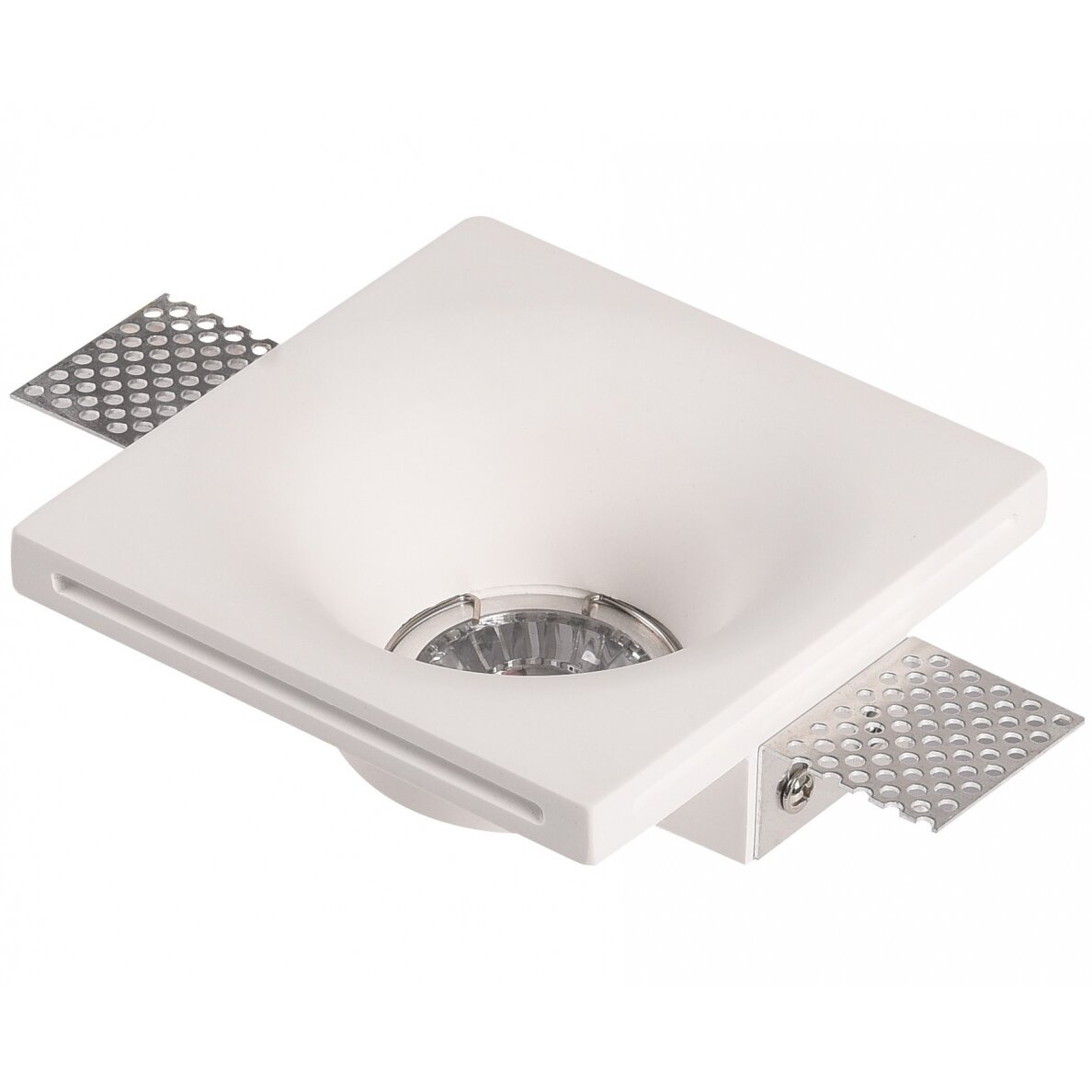 LED lubų šviestuvas, kvadratinis, gipsinis, apvalus 1