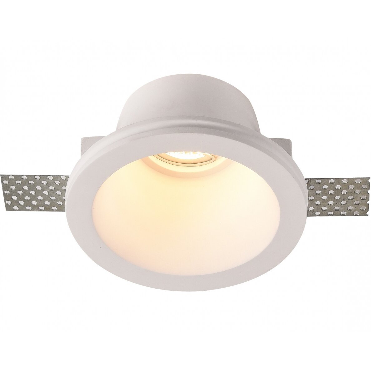 LED Ceiling Spotlight, Round, Gypsum 1