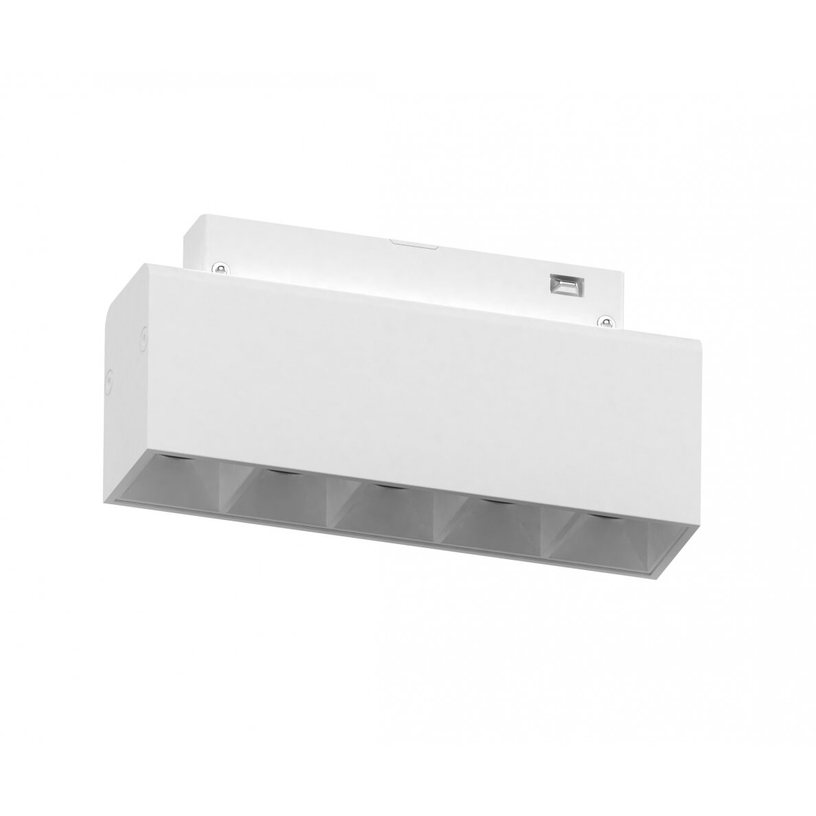 LED magnetinis linijinis prožektorius M35, 10W, 800Lm, 5 lemputės, baltas, šilta balta šviesa LED magnetinis linijinis prožektorius M35, 10W, 800Lm, 5 lemputės, baltas, šilta balta šviesa