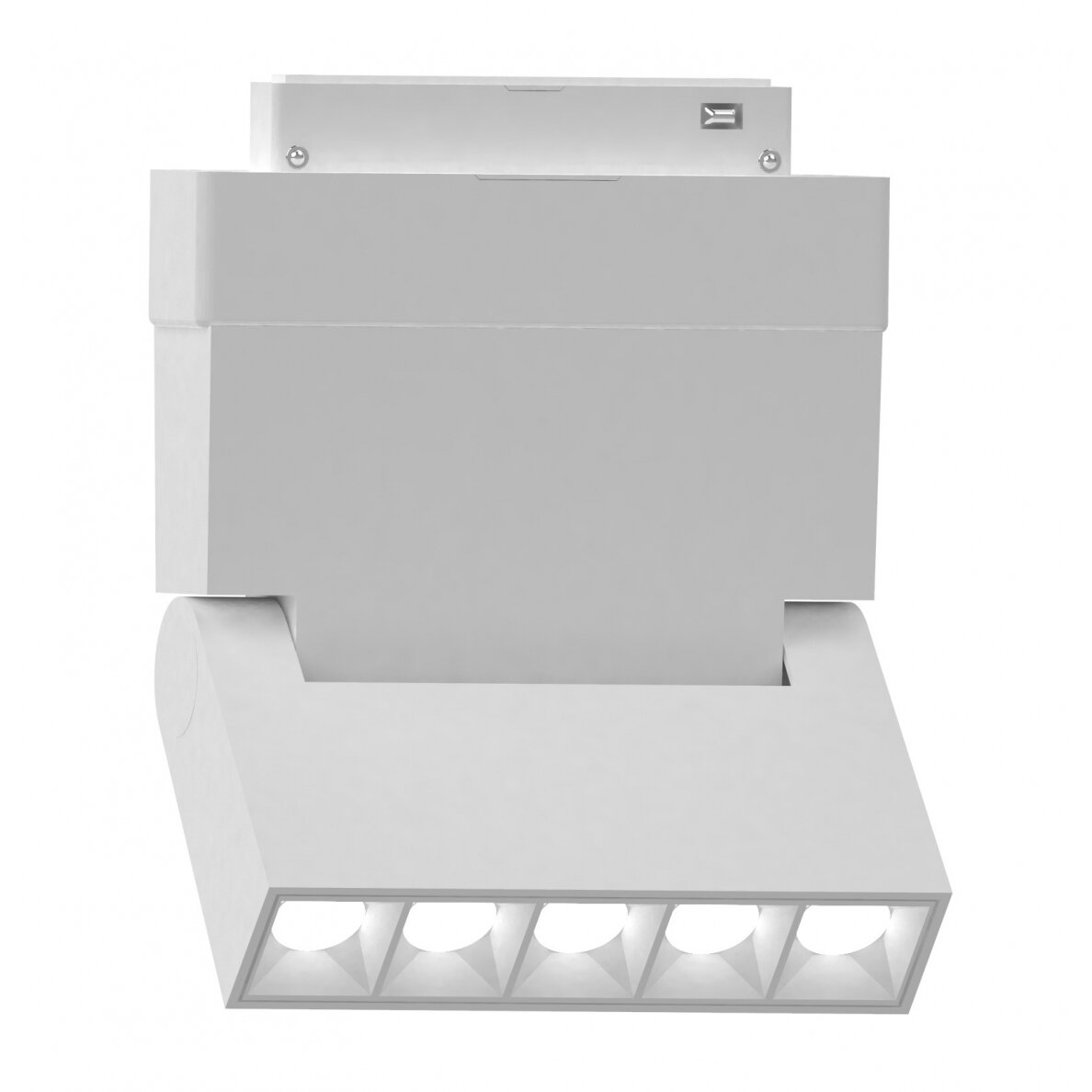 LED magnetinis linijinis prožektorius M35, 10W, 800Lm, lankstomas, 5 lemputės, baltas, šilta balta šviesa LED magnetinis linijinis prožektorius M35, 10W, 800Lm, lankstomas, 5 lemputės, baltas, šilta balta šviesa