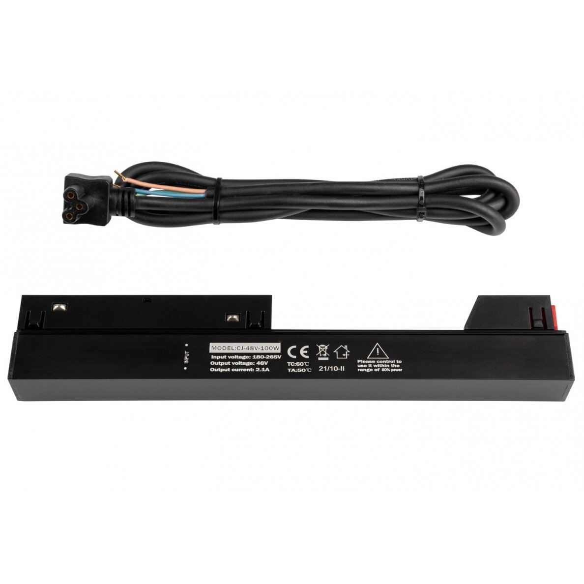 LED Power Supply For Magnetic Floodlights M20, 48V, 100W 1