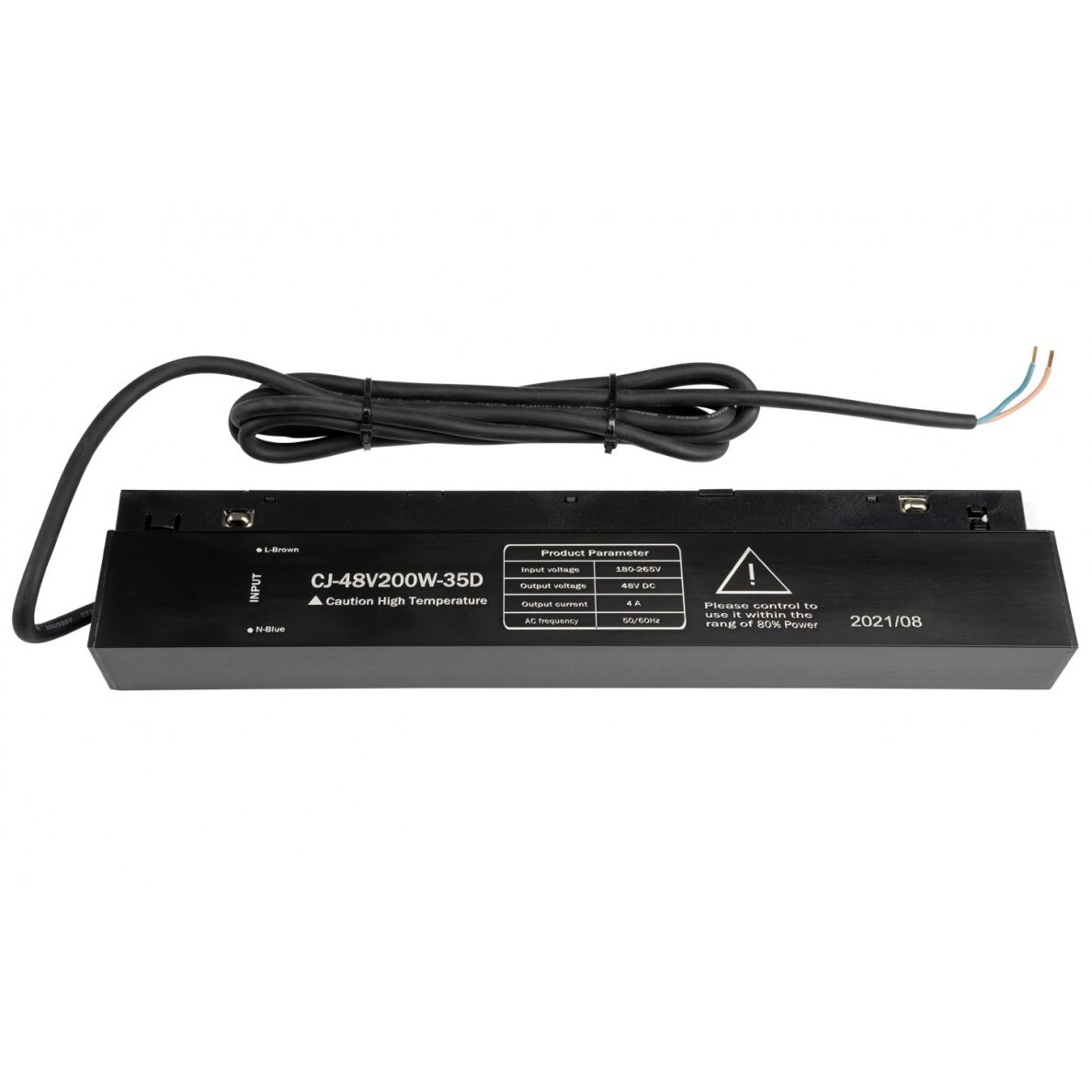 LED magnetinių prožektorių M35 maitinimo šaltinis, 48V, 200W LED magnetinių prožektorių M35 maitinimo šaltinis, 48V, 200W