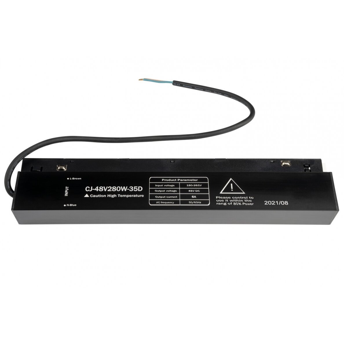 LED magnetinių prožektorių M35 maitinimo šaltinis, 48V, 280W LED magnetinių prožektorių M35 maitinimo šaltinis, 48V, 280W