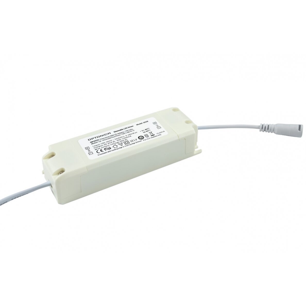 LED Dimmable Driver, 30-42V, 45W