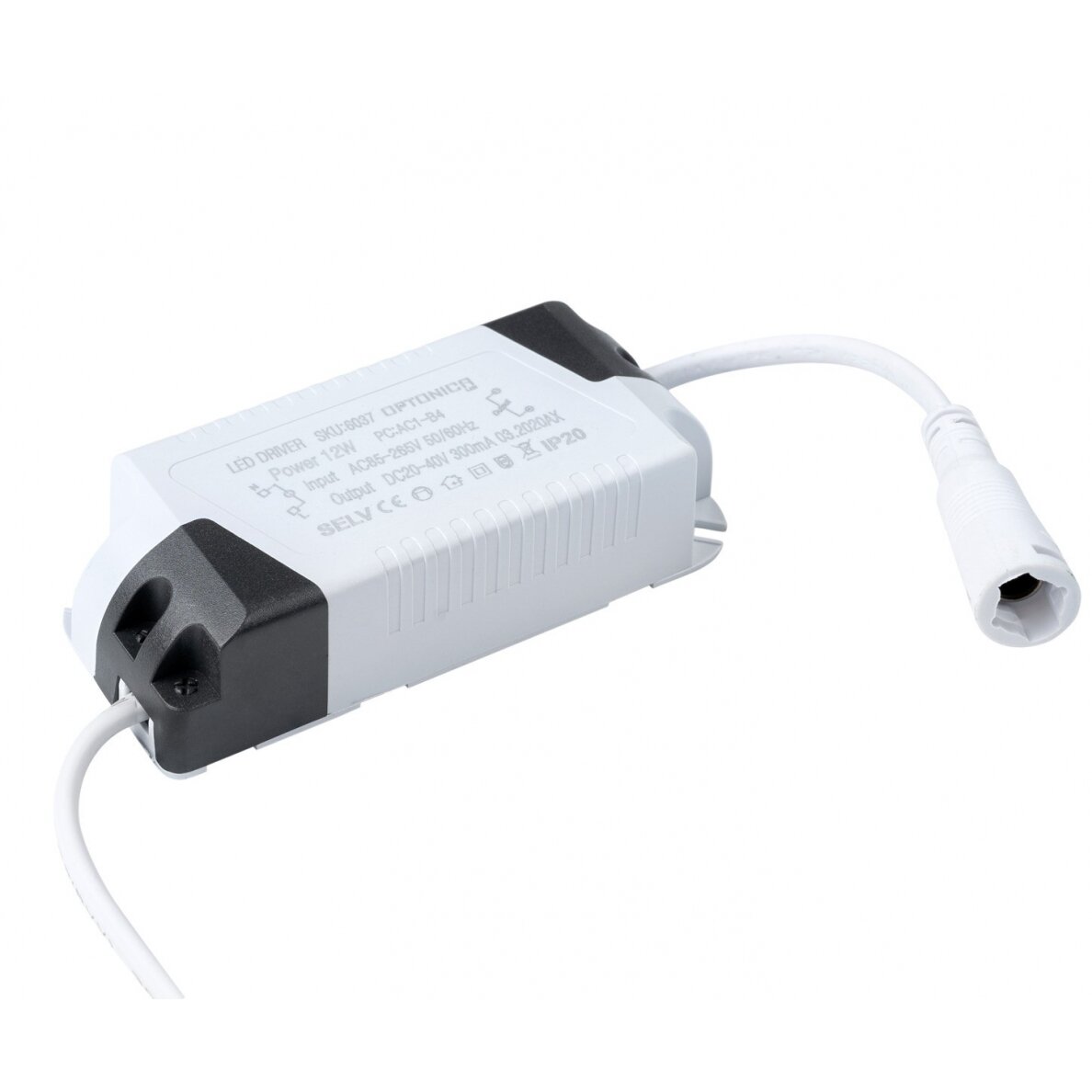 LED mini panelių maitinimo šaltinis, 12W