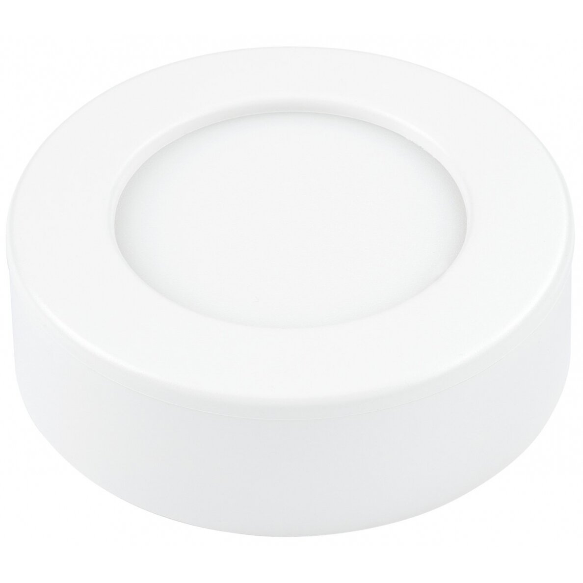 LED paviršinė panelė, apvali, 6W, CCT šviesa
