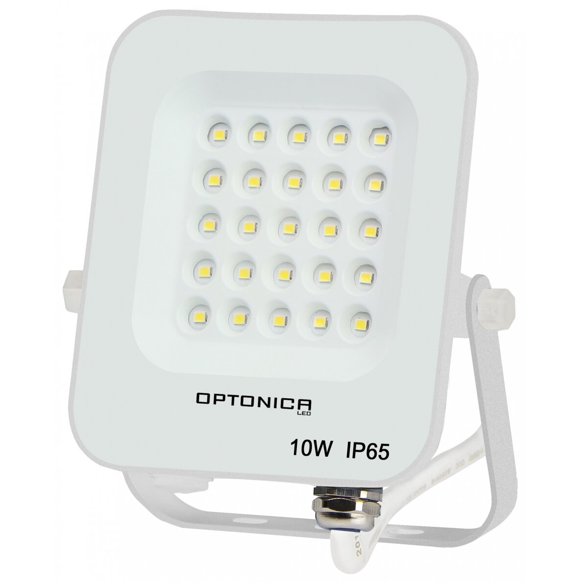 LED prožektorius, baltas, 10W, šalta balta šviesa