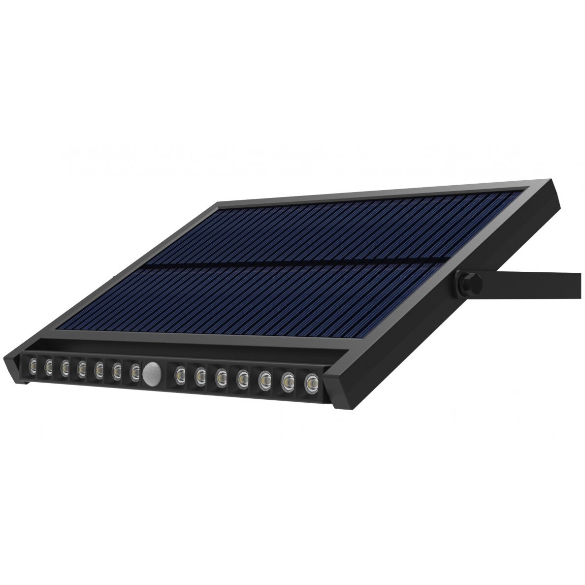 LED Solar Wall Light, Multi-Function, 12.5W, RGB