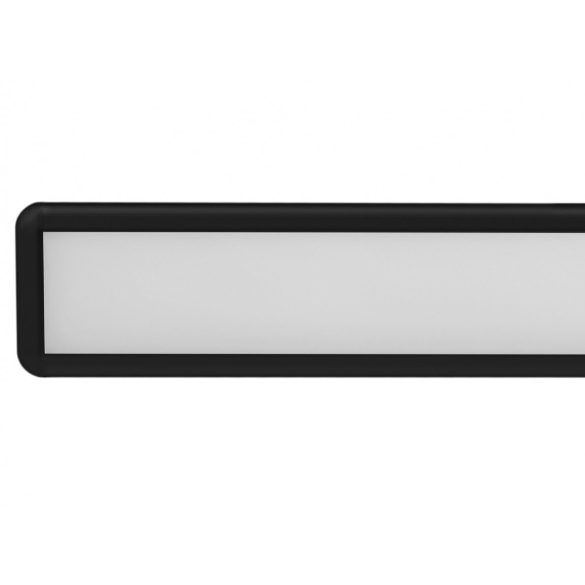 LED Cabinet Light, Slim Fit, Black Body, PIR Sensor, 1.5W, Warm Light 1