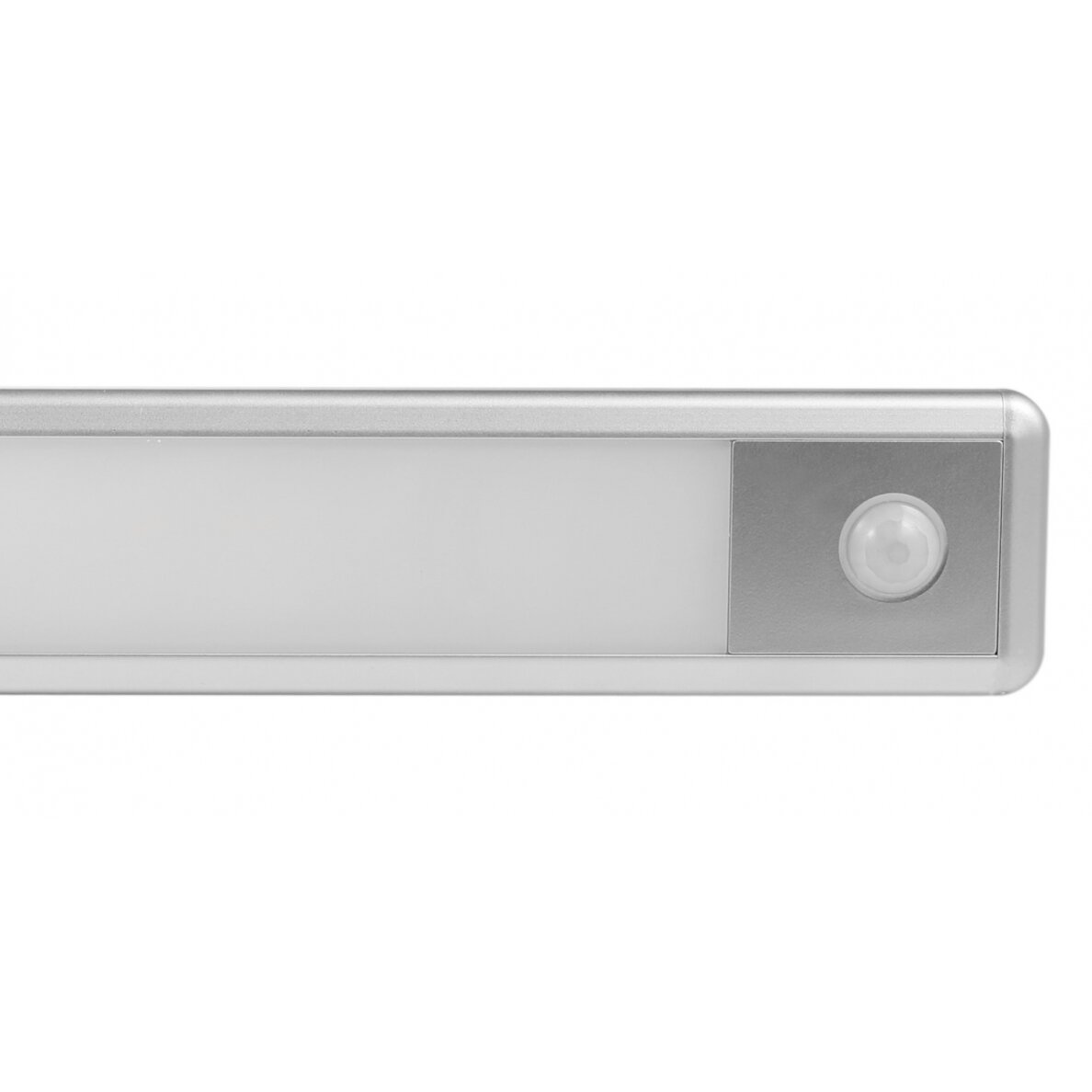 LED šviestuvas, 3.5W, PIR jutiklis, baltas, šilta balta šviesa