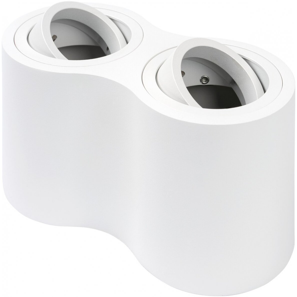 LED taškinis šviestuvas, 2xGU10, baltas