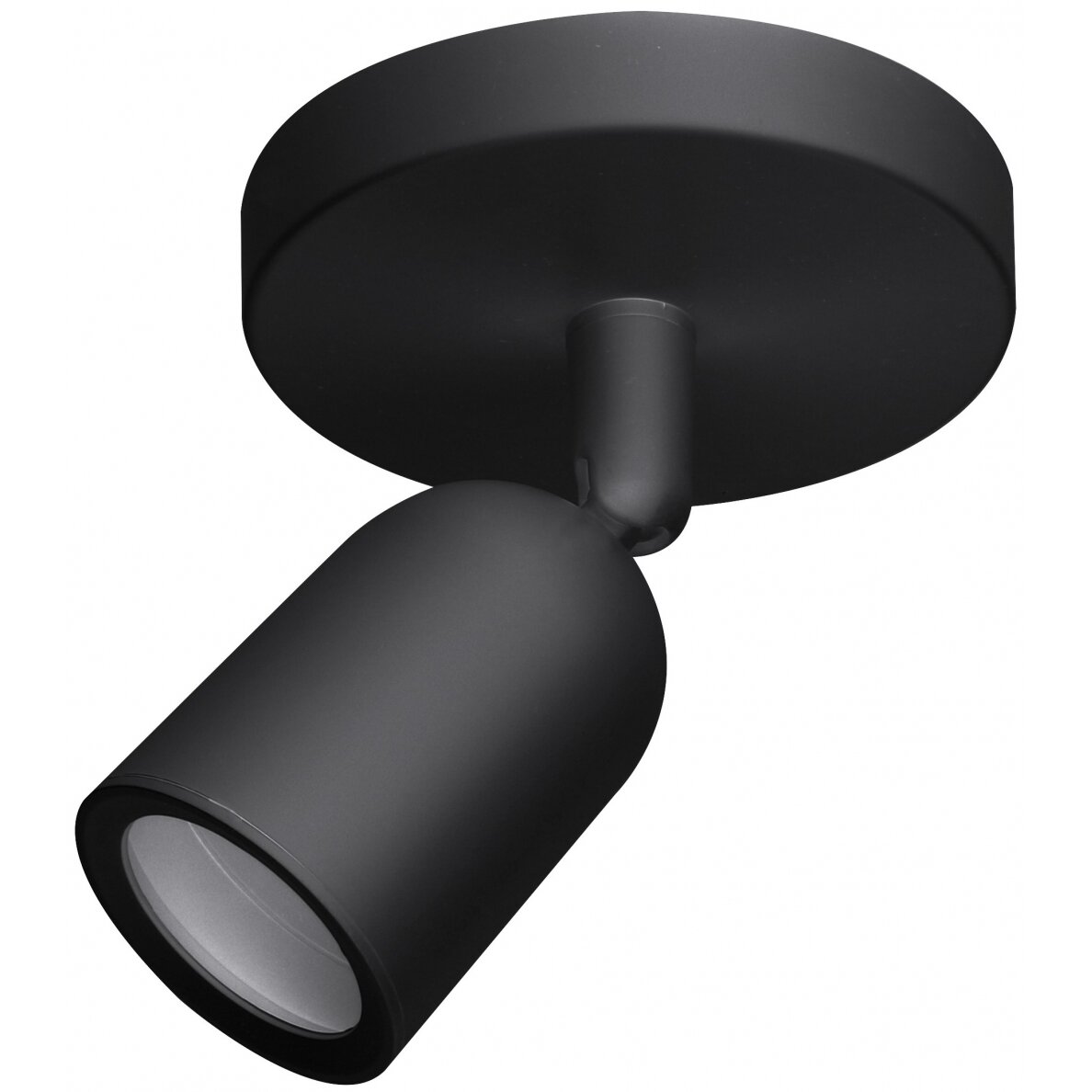 LED Spotlight Fixture, Plastic, Black
