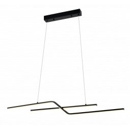 LED Pendant Lamp, 13W, Sand Black, Warm Light
