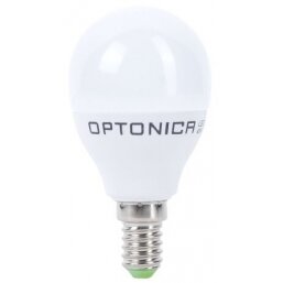 LED lemputė E14 G45 3.5W, šalta balta šviesa