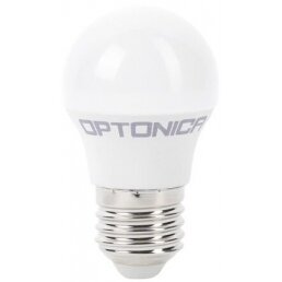 LED lemputė E27 G45 3.5W, šalta balta šviesa