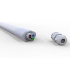 LED Batten Fixture, 36W, Neutral Light, IP65, Linkable 1