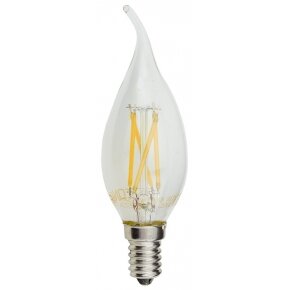 LED Bulb E14 C35 4W, Tip, Warm Light