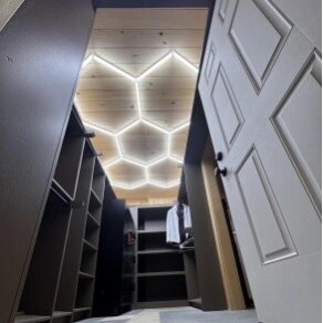 LED korys (hexagon), 5HEX, 192W, šalta balta šviesa 2